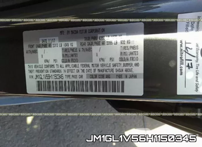 JM1GL1V56H1150345 фото 10