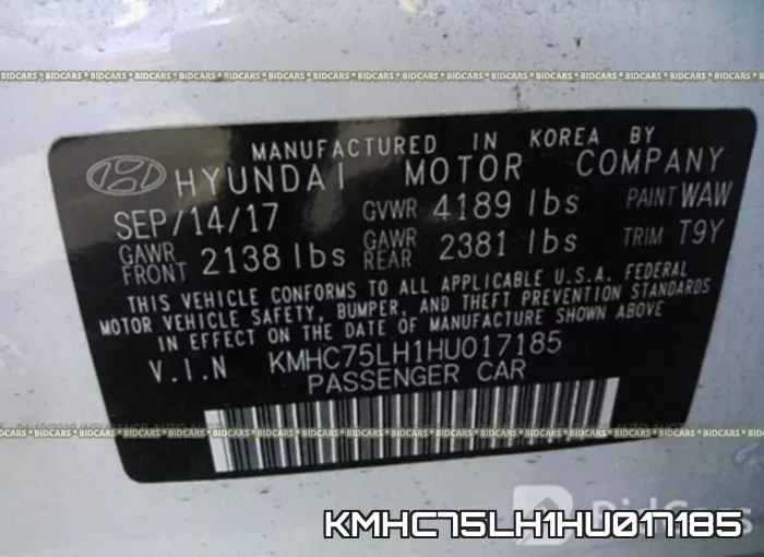 KMHC75LH1HU017185 фото 10