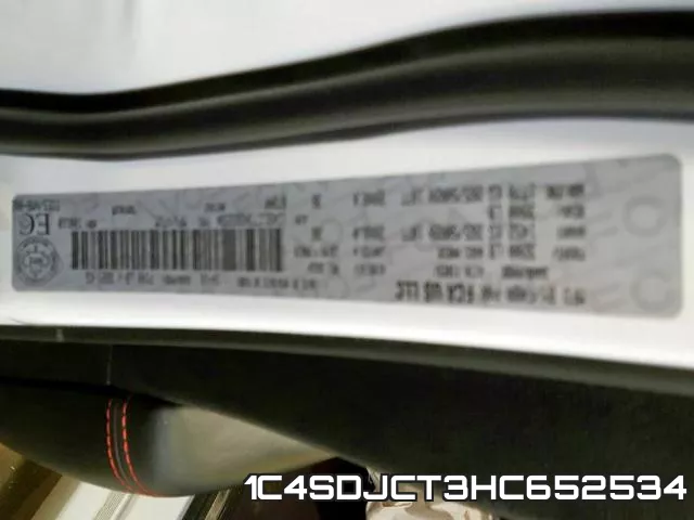 1C4SDJCT3HC652534 фото 2