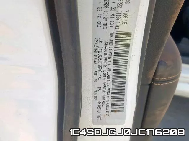 1C4SDJGJ0JC176208 фото 2