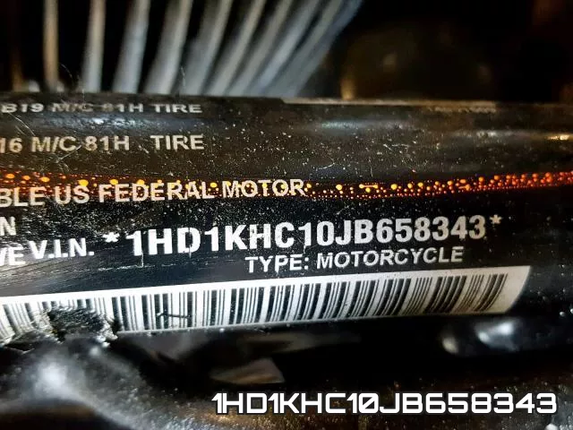 1HD1KHC10JB658343 фото 2