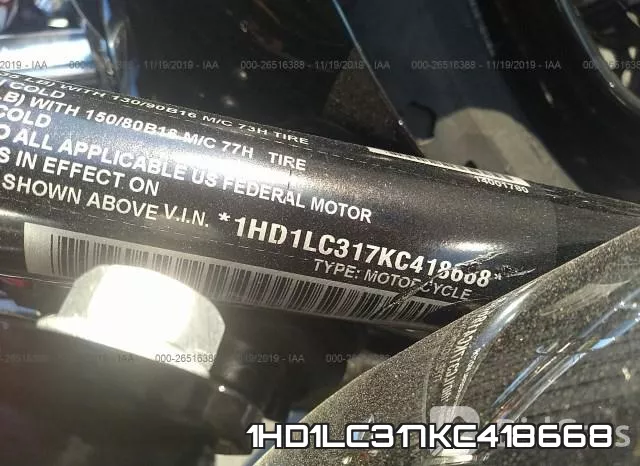 1HD1LC317KC418668 фото 2