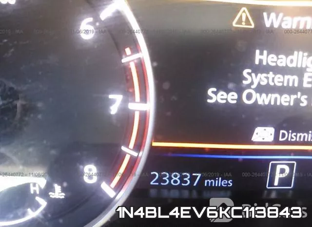 1N4BL4EV6KC113843 фото 4