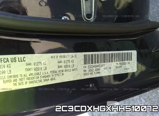 2C3CDXHGXHH510072 фото 8