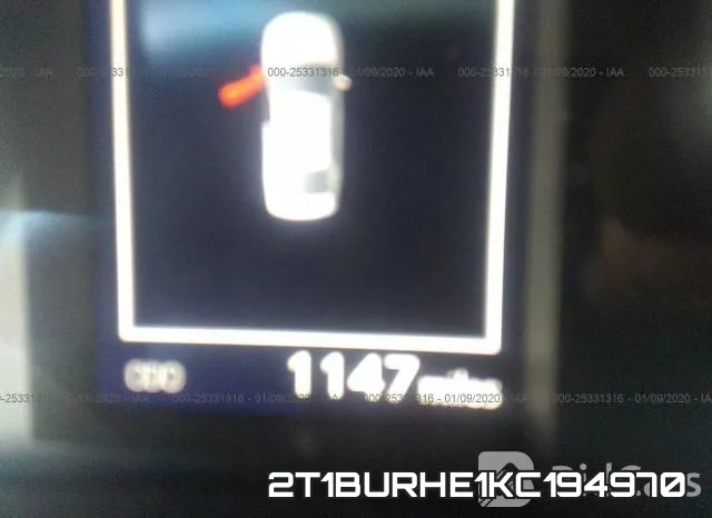 2T1BURHE1KC194970 фото 7