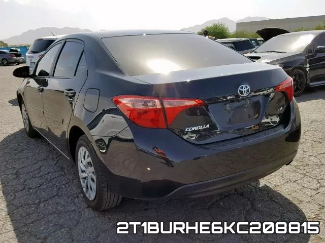 2T1BURHE6KC208815 фото 4