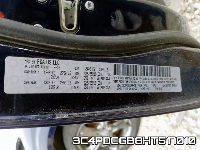 3C4PDCGB8HT517010 фото 2