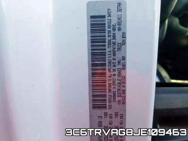 3C6TRVAG8JE109463 фото 2