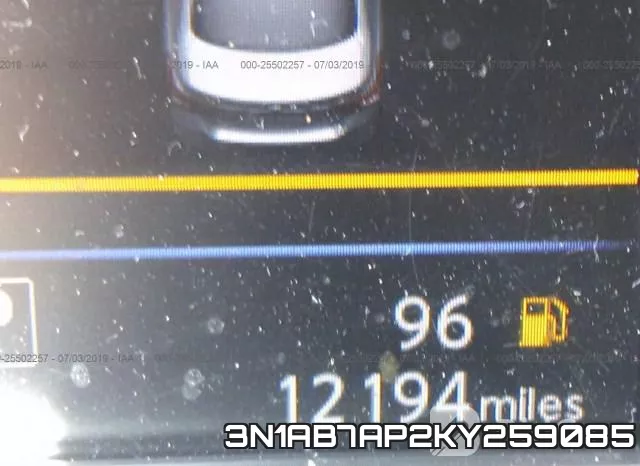 3N1AB7AP2KY259085 фото 8