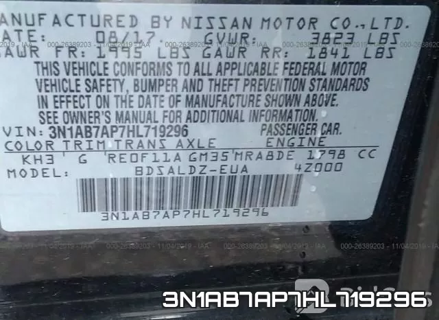 3N1AB7AP7HL719296 фото 9
