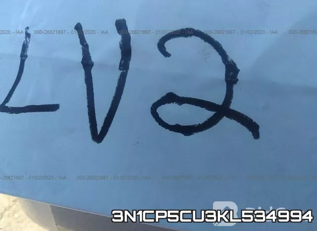3N1CP5CU3KL534994 фото 10