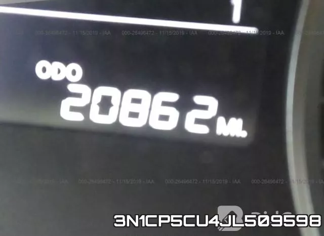 3N1CP5CU4JL509598 фото 8