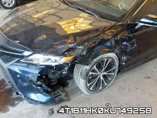 4T1B11HK0KU749258 фото 8