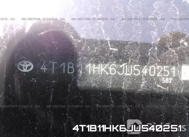 4T1B11HK6JU540251 фото 10