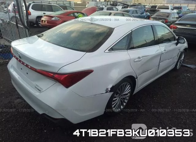 4T1B21FB3KU010353 фото 5