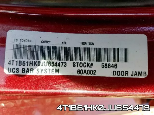 4T1B61HK0JU654473 фото 2