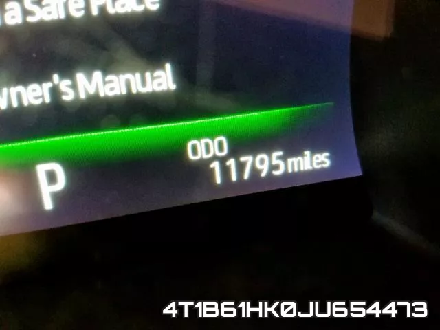 4T1B61HK0JU654473 фото 9