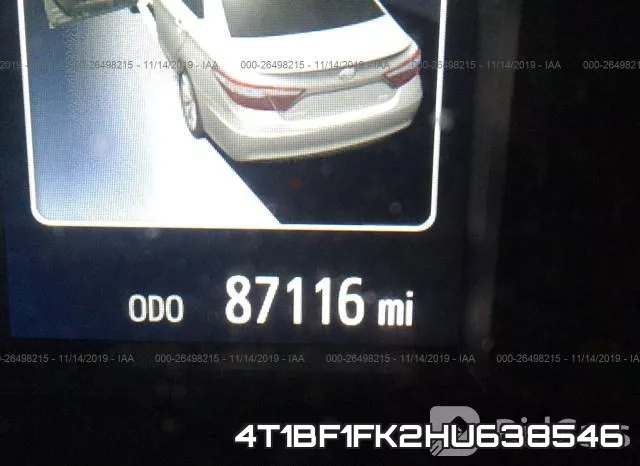4T1BF1FK2HU638546 фото 8