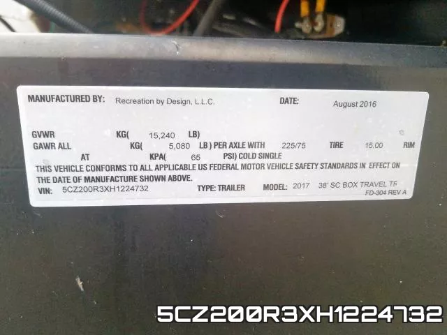 5CZ200R3XH1224732 фото 2