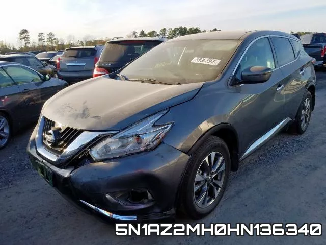 5N1AZ2MH0HN136340 фото 3