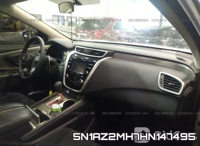 5N1AZ2MH7HN147495 фото 6