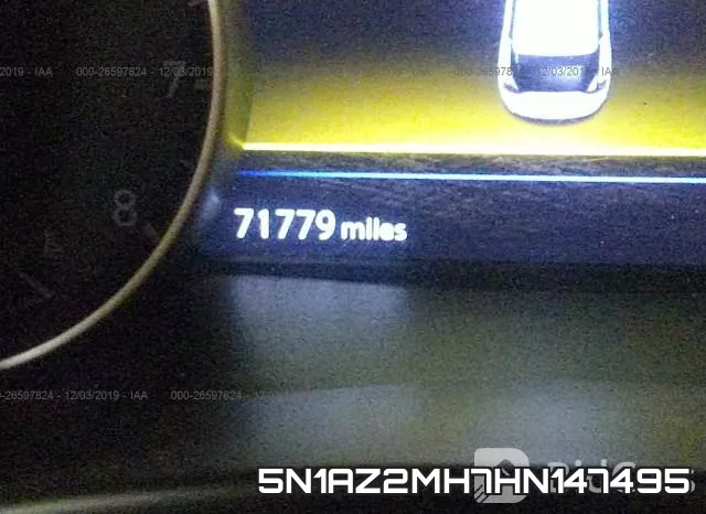 5N1AZ2MH7HN147495 фото 8