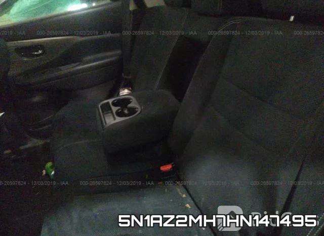 5N1AZ2MH7HN147495 фото 9