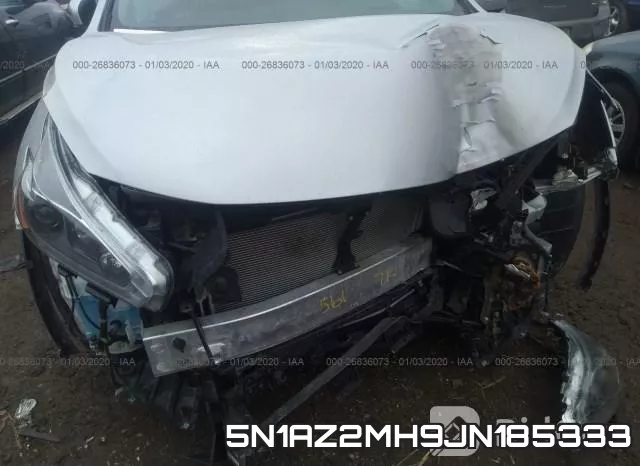 5N1AZ2MH9JN185333 фото 7