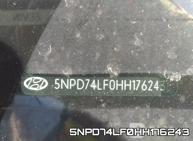 5NPD74LF0HH176243 фото 9