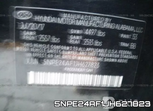 5NPE24AF1JH627823 фото 10