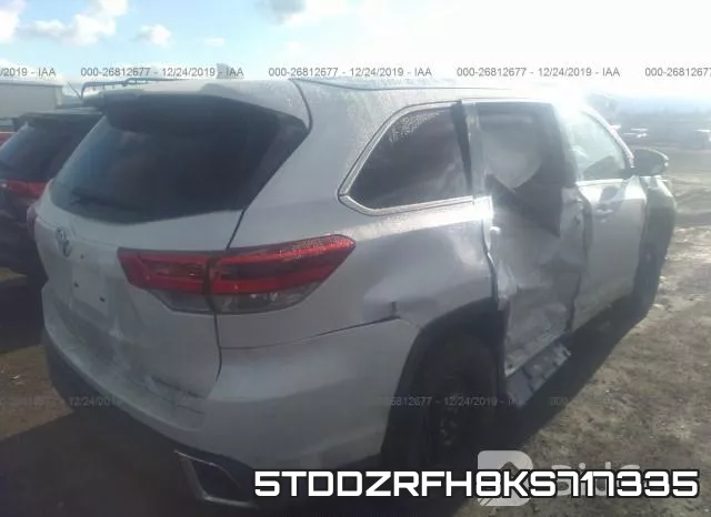 5TDDZRFH8KS717335 фото 5