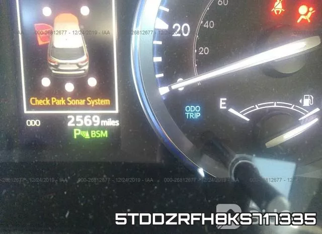 5TDDZRFH8KS717335 фото 8