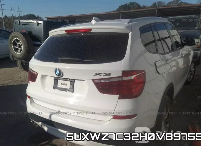 5UXWZ7C32H0V89755 фото 4