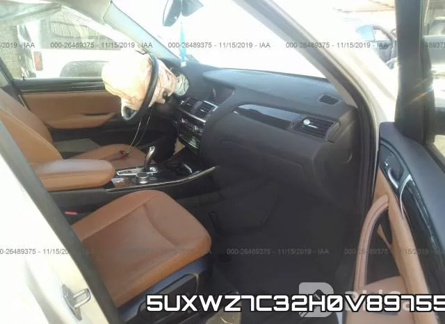 5UXWZ7C32H0V89755 фото 5
