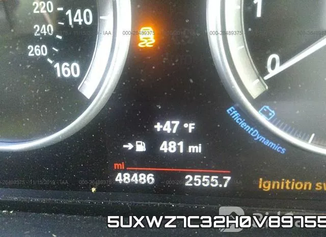 5UXWZ7C32H0V89755 фото 7