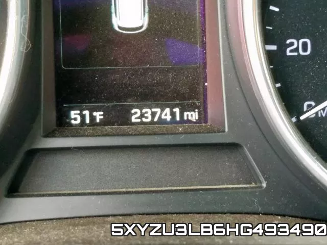 5XYZU3LB6HG493490 фото 7
