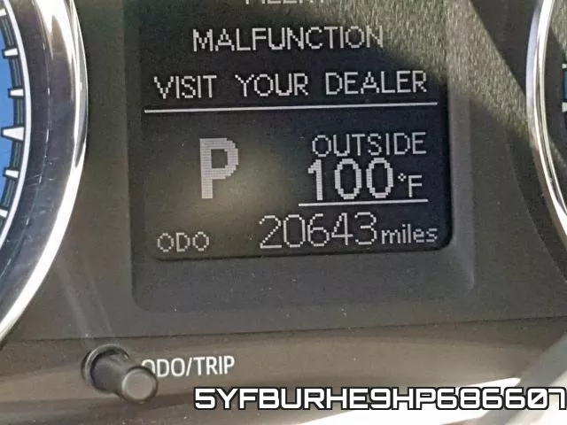 5YFBURHE9HP686607 фото 6