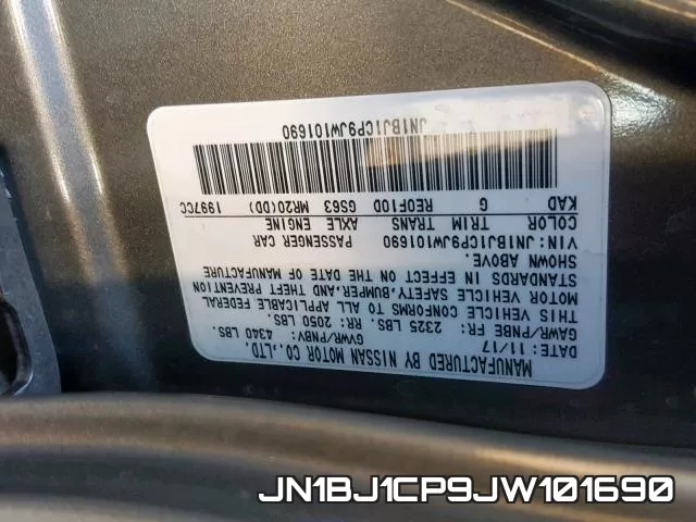 JN1BJ1CP9JW101690 фото 2