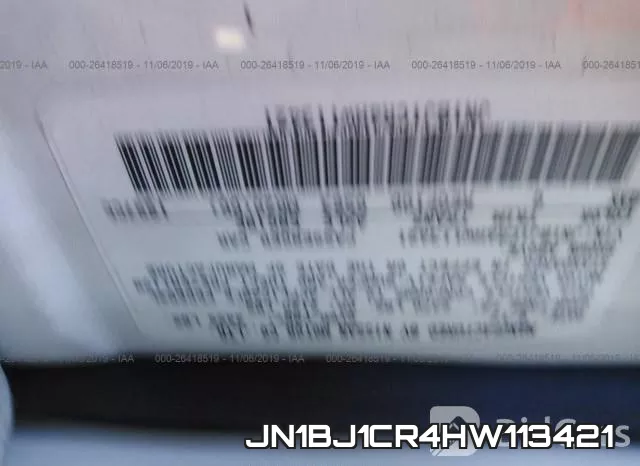 JN1BJ1CR4HW113421 фото 9