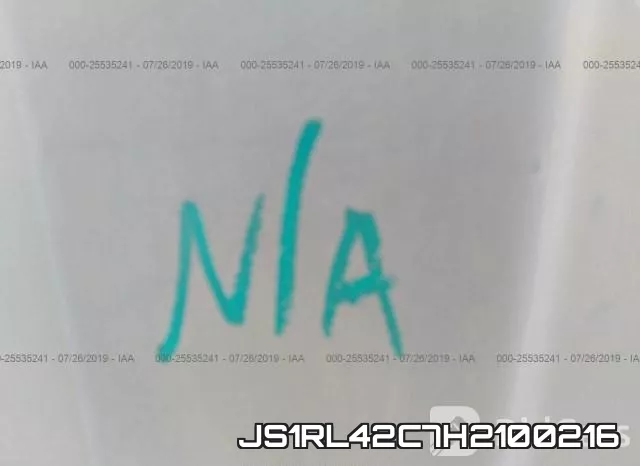 JS1RL42C7H2100216 фото 7