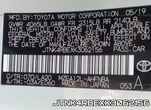 JTNK4RBEXK3062156 фото 8