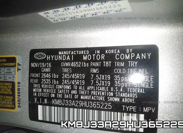 KM8J33A29HU365225 фото 7
