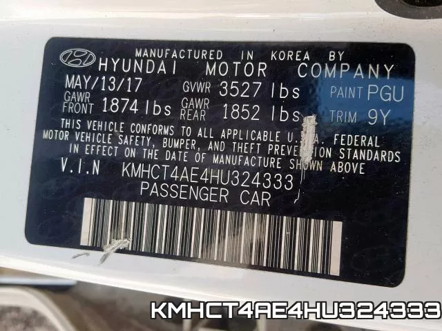 KMHCT4AE4HU324333 фото 2