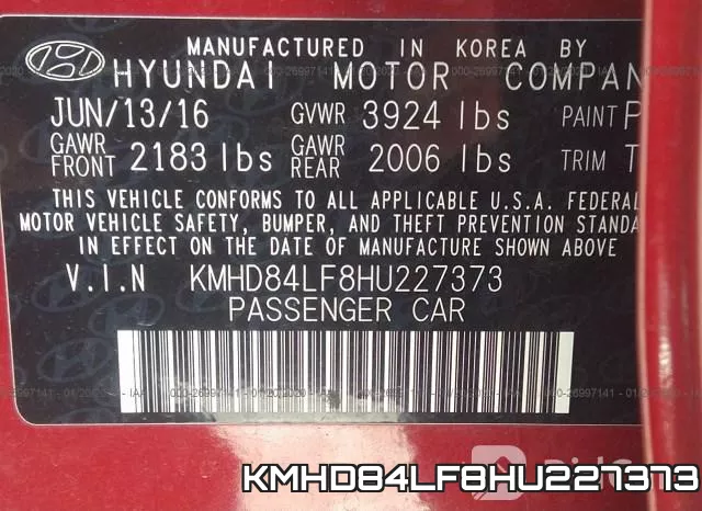 KMHD84LF8HU227373 фото 8