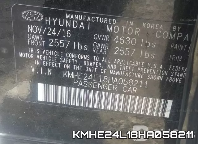 KMHE24L18HA058211 фото 9