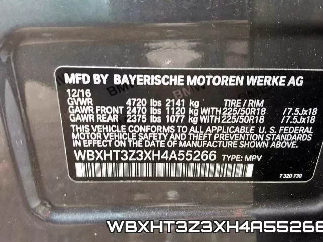 WBXHT3Z3XH4A55266 фото 2