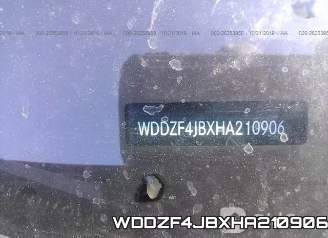 WDDZF4JBXHA210906 фото 8