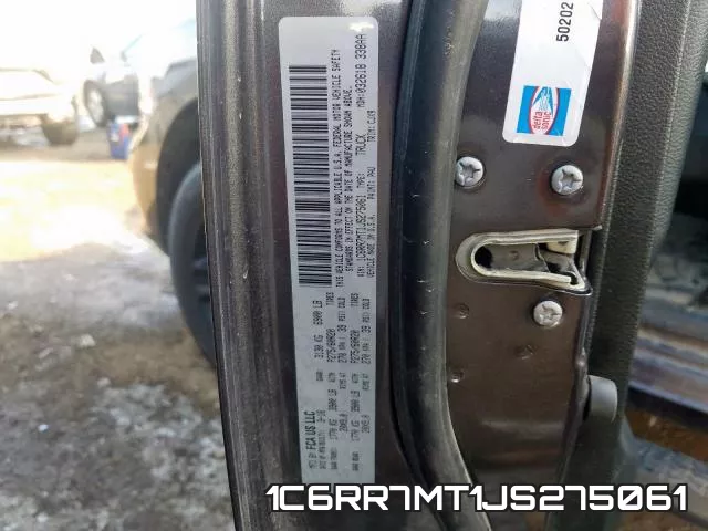 1C6RR7MT1JS275061 фото 2