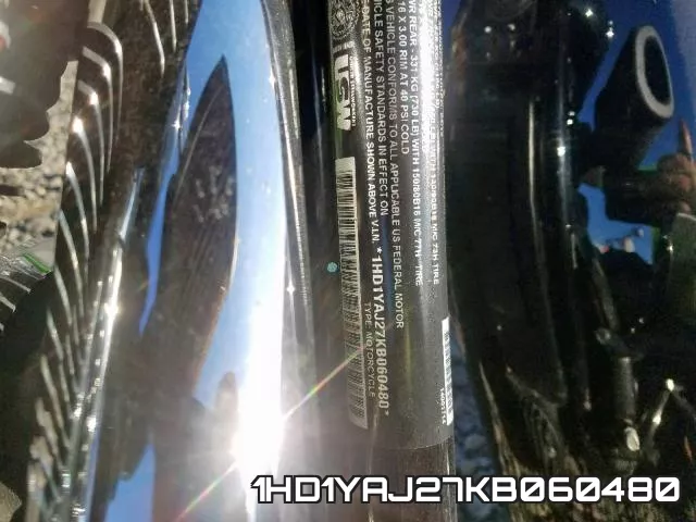 1HD1YAJ27KB060480 фото 2