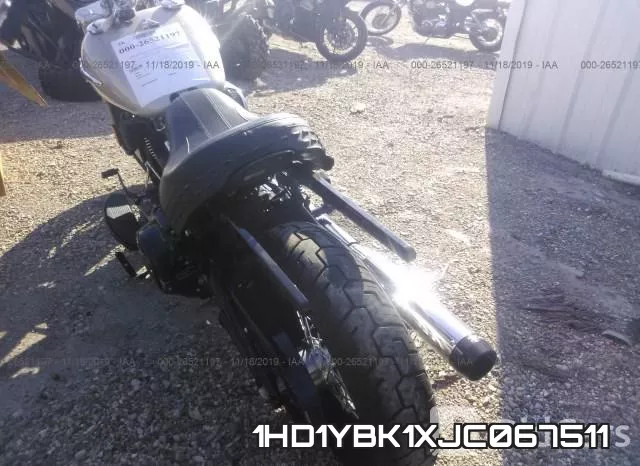 1HD1YBK1XJC067511 фото 3
